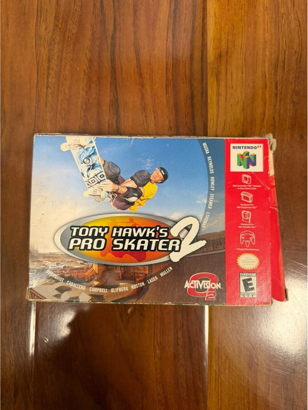 Tony Hawk's Pro Skater 2 - Nintendo 64 (N64) - Genuine - Box Only